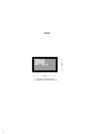 Floorplan - Marktstraat 1, 9363 GZ Marum